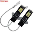 2 pezzi PK22S H3 2835 14SMD lampadina a LED per auto bianca 48V 48 Volt fendinebbia lampada per carrello elevatore trattore faro carrello sollevatore 6000K