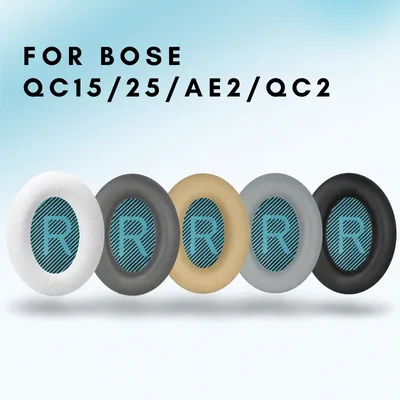 Protein Leather Earpads Cushions for Bose Headphones, Replacement Ear Pads for Bose QuietComfort 15 QC15 QC25 QC2 QC35/Ae2 Ae2i