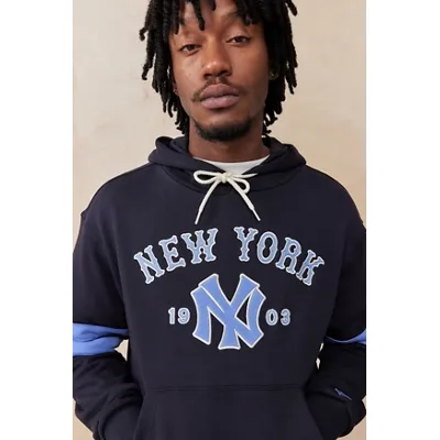 New Era UO Exclusive NY Yankees Hoodie - Navy M at Urban Outfitters