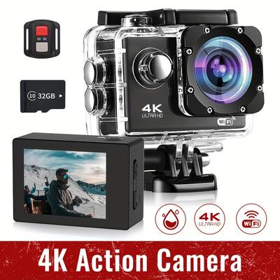 TEMU 4k Hd - And Shockproof , Wireless , 170Â° , Stabilization And Package | Next- - Features