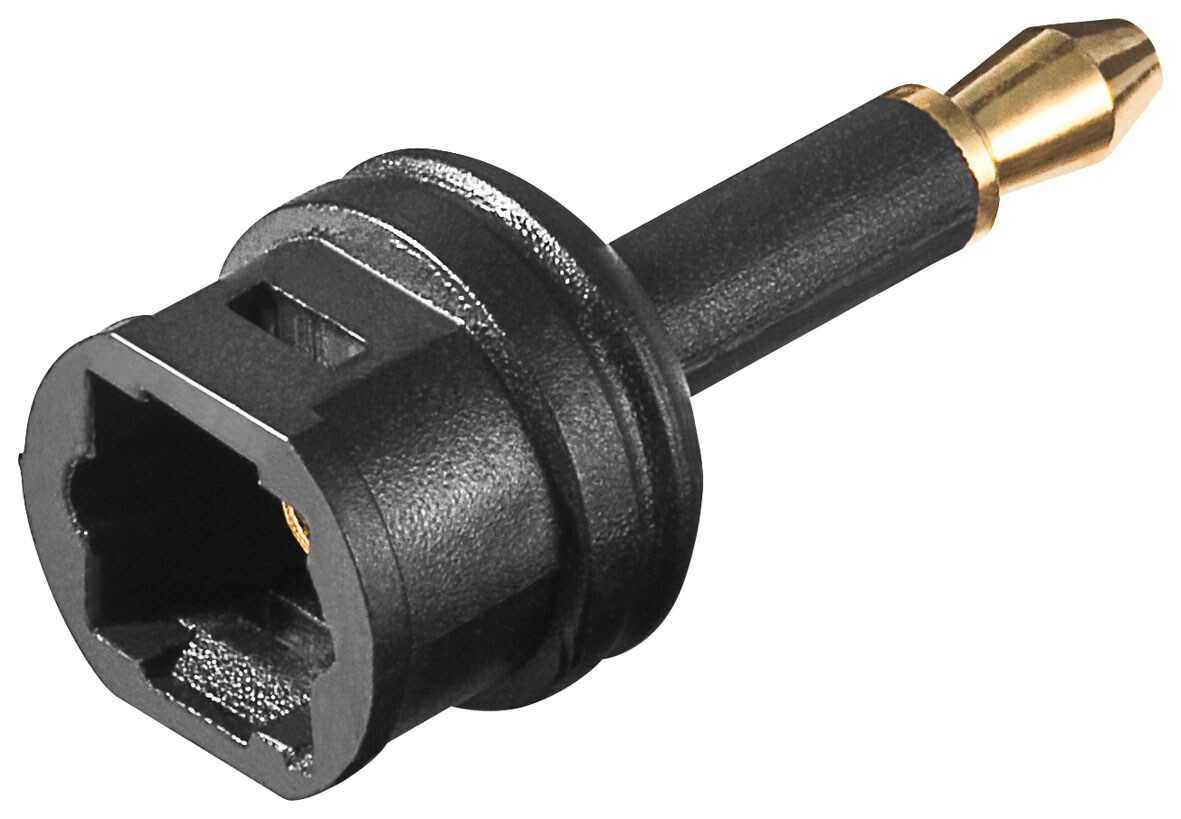goobay Adapter 3,5 mm mini Stecker > Toslinkkupplung Image