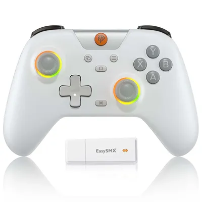 EasySMX X05 Wireless Gamepad, Bluetooth Controller Compatible with PC Windows/Phone/Switch/Steam/TV,