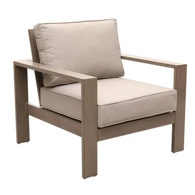 Modern Outdoor Club Chair – Patio Seating with Removable