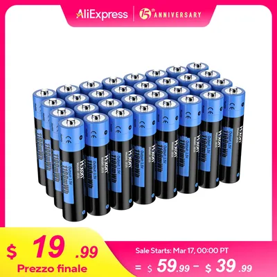 Hixon New 1.5V 2A Lithium Rechargeable Battery 1100mWh AAA 1.5v Li-ion Battery For Remote