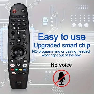 LG Smart TV Universal Magic Remote – Fits AKB75855501 & MR Series Models (No voice)