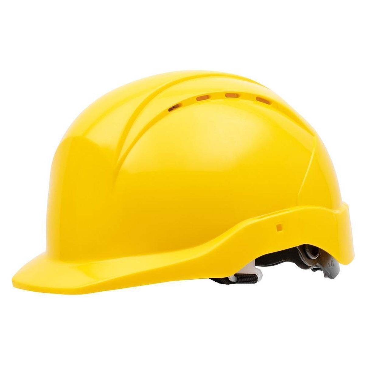 AS Arbeitsschutz Nitras Industrieschutzhelm Head Protect | 30 Helme | Kunststoff gelb Image