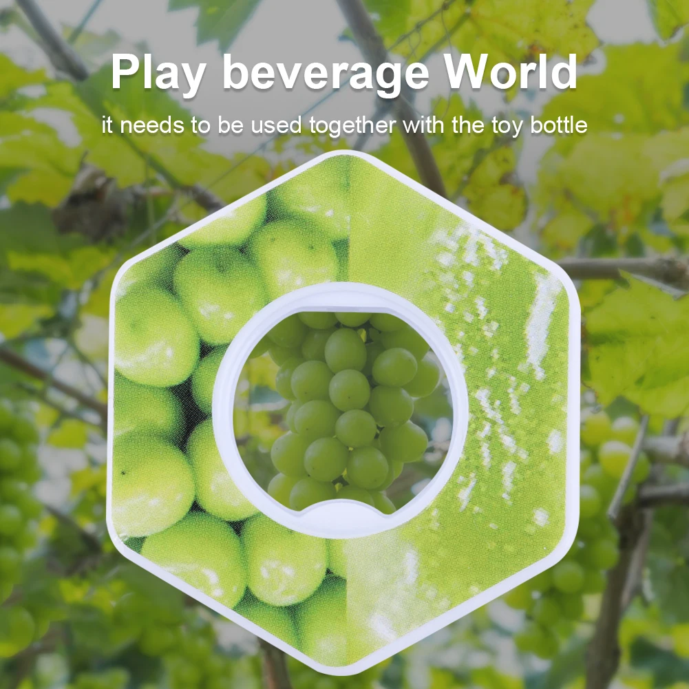 Luft geschmacks kapseln Wasser flasche 0 Kalorien Luftduft geschmacks kapseln mit Duft tragbare Sport wasser flaschen Frucht geschmacks ringe Image