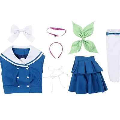 Danganronpa Chabashira Tenko Frauen Kleid Schuluniformen Kleidung Cosplay Kostüme Image
