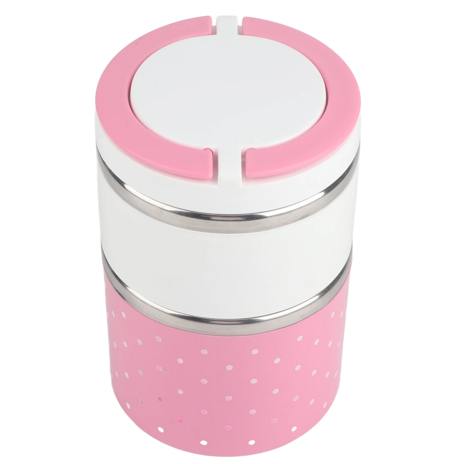 Isolierte Lebensmittelbox, 2-lagige Edelstahl-Isolierung, Thermo-Thermo-Lunchbox, Lebensmittelbehälter, heißer thermischer Lebensmittelbehälter, 930 ml Image