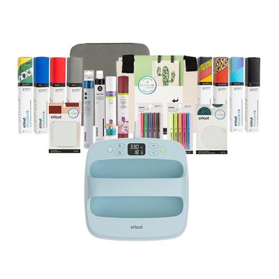 Cricut EasyPress 3 | 9" x 9" + Essentials Iron-On Bundle