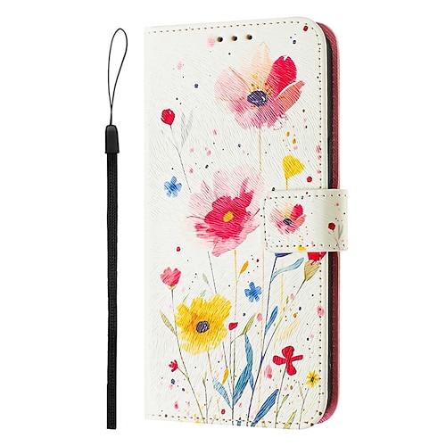 Handy Hülle Handyhüllen Für iPhone 17 Pro Max 17 Air 16 15 14 Pro Max Plus 13 12 11 Pro Max Mini Brieftaschenhülle Mit Ständer Magnetisch Vollschutz Retro TPU PU-Leder Image