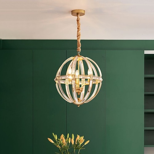 Licht luxus kristall anhänger lichter moderne nordic anhänger lichter innen kronleuchter led hängen lampe 110-240v Image