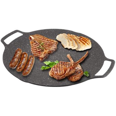Koreanische BBQ-Grillpfanne, Antihaftbeschichtet, Rauchfreie Grillplatte, Aluminiumlegierung, Image