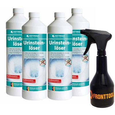 Urinsteinlöser Konzentrat Sets inkl. Sprühflasche 360 Grad 500ml - Menge:4 - Hotrega