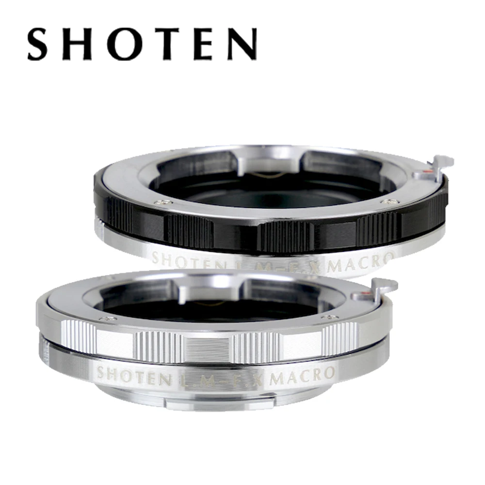 Shoten LM-FX m adapter makro live schwarz linsen adapter nahes fokus leica m vm zm zu fujifilm fuji t5 t4 t3 t2 t30ii s20 pro1 h2s