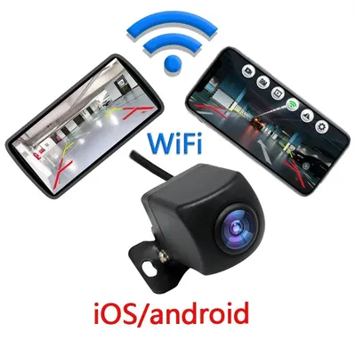 Neue HD 1080P Wifi Auto Rückansicht Rückfahr Back Up Parkplatz Monitor Kamera Kit Nacht Universal Auto Kamera Backup kamera