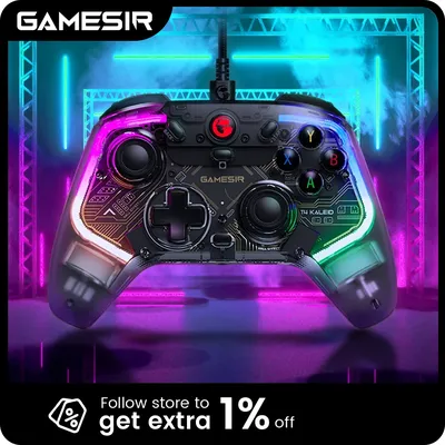 GameSir T4 Kaleid Gaming Controller Wired Gamepad with Hall Effect applies to Nintendo Switch