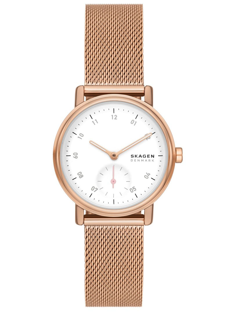 Skagen Kuppel Lille roségold Damen Armbanduhr SKW3099 Image