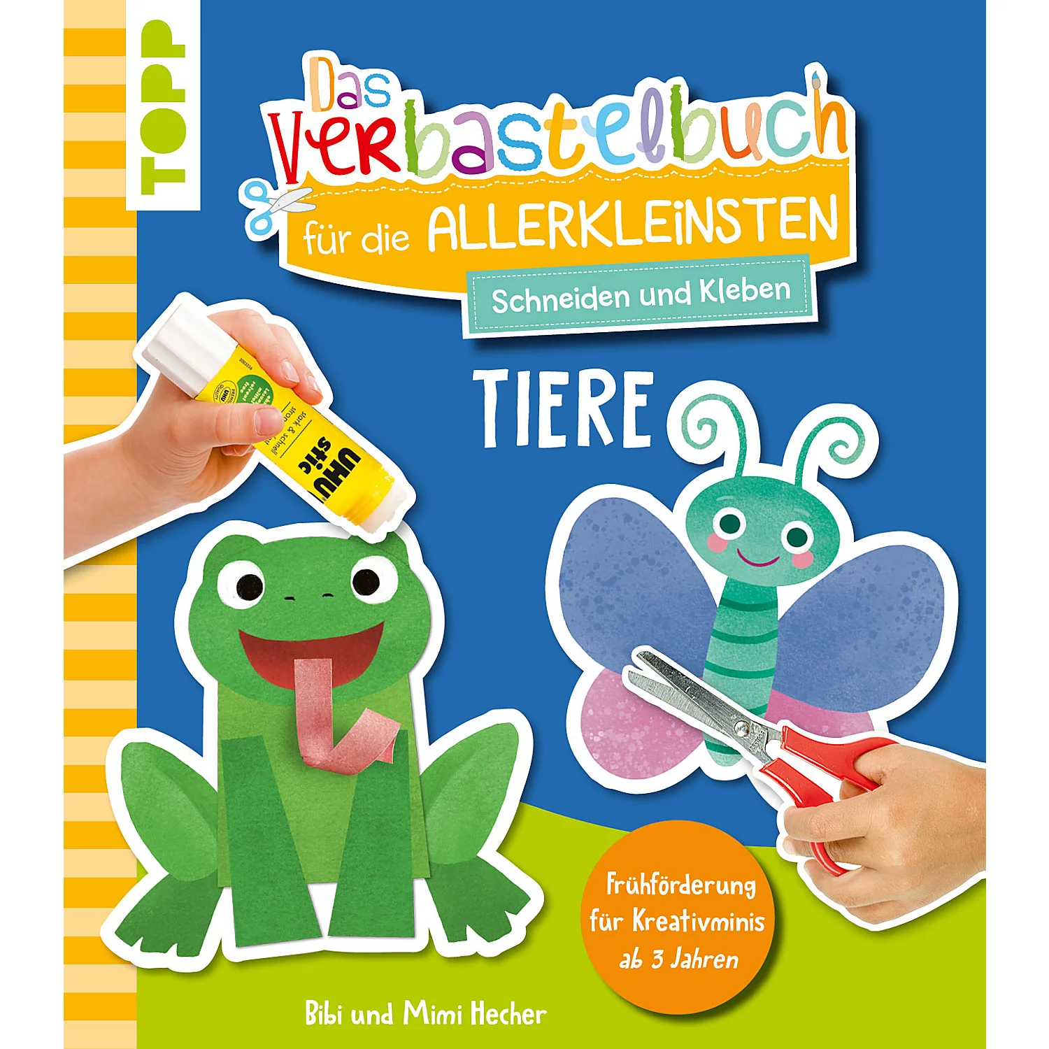 Buch Das Verbastelbuch für die Allerkleinsten - Tiere Image