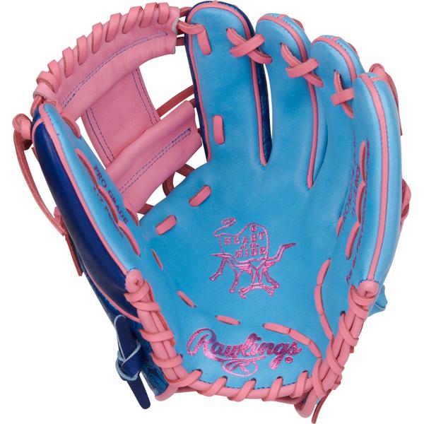 rawlings-heart-of-the-hide-vibrant-series-217-pattern-pro-i-web-11.5"-baseball-glove---right-hand-throw-blue-pink/