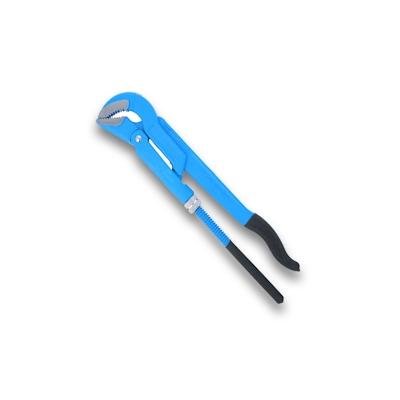 Högert Zangenschlüssel Rohrzange 45° Eckrohrzange stufenlos verstellbar 430mm HT1P502 Image