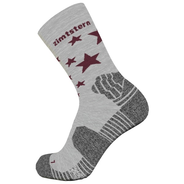 Zimtstern - Techsockz MTB Performance Socks - Multifunktionssocken 40-43 | EU 40-43 grau