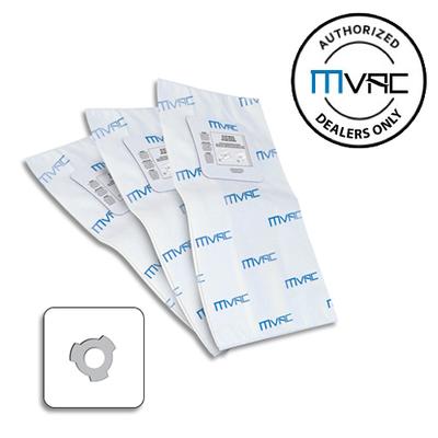 MVac MV90 Genuine Heavy Duty HEPA Type Vacuum Bag, 3 Pack #TDSAC93M