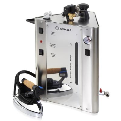 Reliable Professional Stainless Steel, 2.37-Gallon Ironing Station, X-Long Hose #7000IS/2150IR