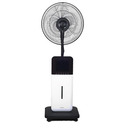 CoolZone by SunHeat CZ500 Ultrasonic Dry Misting Fan with Bluetooth Technology, White