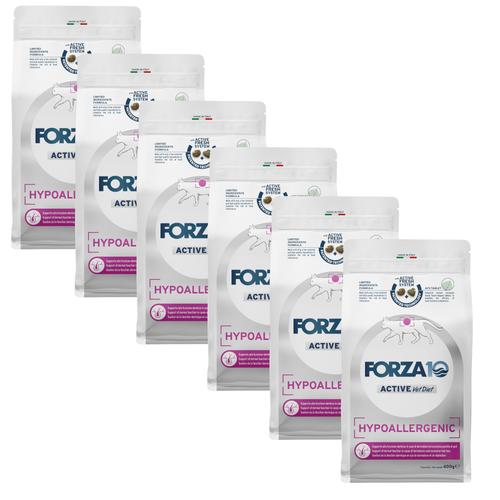 6x 400g Forza10 Active Vet Diet Hypoallergenic Fisch Katzenfutter trocken