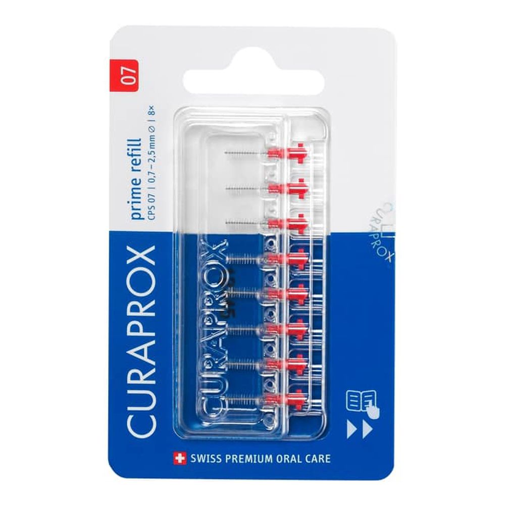 Curaprox Cps 07 Scovolino Prime Refill Red 8 Pezzi St