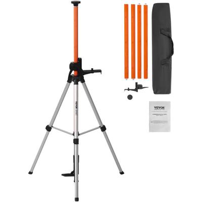 Vevor - Laser-Wasserwaagen-Stativ, 1/4'-20 & 5/8'-11 Gewindehalterung, 40,94-133,85 Zoll Image