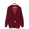 French Connection Damen Strickjacke, Gr. 38, rot, Schurwolle