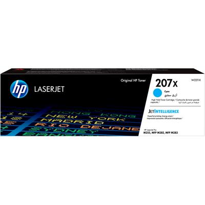 HP Tonerpatrone "207 CLJ" Tonerpatronen cyan 1