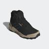 Wanderschuh ADIDAS TERREX "TERREX AX4 MID BETA COLD.RDY", Gr. 45, schwarz (core schwarz, carbon, semi impact orange), Synthetik, Textil, sportlich, Schuhe, wärmend