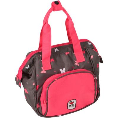 Puppen Wickeltasche CHIC2000 "Butterfly", bunt (butterfly), Puppenausstattungen, KinderB:15cm H:24cm T:15cm, Polyester, B:15cm H:24cm T:15cm