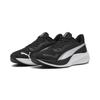 Laufschuh PUMA "Pounce Lite Laufschuhe Erwachsene", Gr. 38.5, schwarz-weiß (schwarz, weiß), Obermaterial: Textil, Synthetik; Futter: Textil; Innensohle: Textil; Laufsohle: Gummi, Schuhe