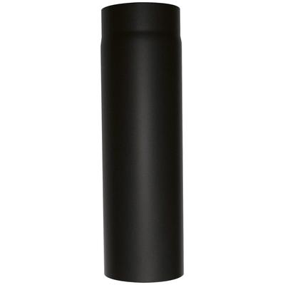 Ofenrohr JUSTUS, schwarz, L:15cm, Stahlblech, Rohre, für Kaminöfen Image
