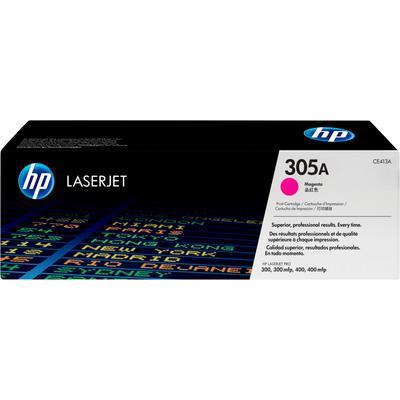 HP Tonerkartusche "305 Original LaserJet" Tonerpatronen pink (magenta)