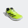 Tennisschuh ADIDAS PERFORMANCE "CRAZYQUICK PADEL-", Gr. 43, grün (lucid lemon, core schwarz, silber metallic), Textil, Synthetik, sportlich, Schuhe, besonders geeignet für Padel