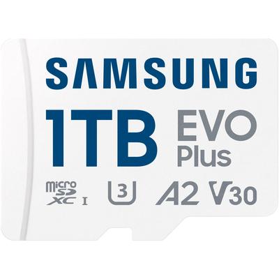 SAMSUNG Speicherkarte "EVO Plus (2024) inkl. SD-Adapter", weiß, 1000 GB, Speicherkarten Image