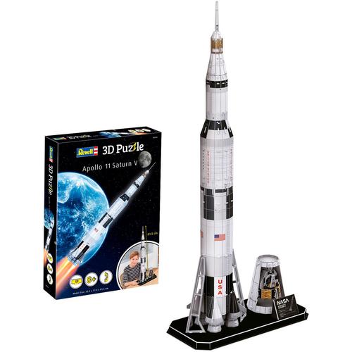 3D-Puzzle REVELL ""Apollo 11 Saturn V"" Puzzles bunt Kinder