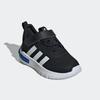 Sneaker ADIDAS SPORTSWEAR "RACER TR23 KIDS", Gr. 21, schwarz-weiß (core schwarz, cloud weiß, royal blau), Textil, Synthetik, sportlich, Schuhe, für Kinder, Design auf den Spuren des adidas NMD