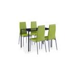 Mobilier De Salle À Manger 5 Pcs Vert