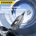 Essager Ricevitore Bluetooth 2 in 1 Trasmettitore Adattatore audio AUX da 3,5 mm 5.1 Stereo Bluetooth wireless per auricolari TV per auto