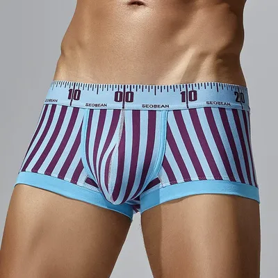 Seobean – neue gestreifte Boxershorts für den Sommer, Sommer 2024, Sommer Image