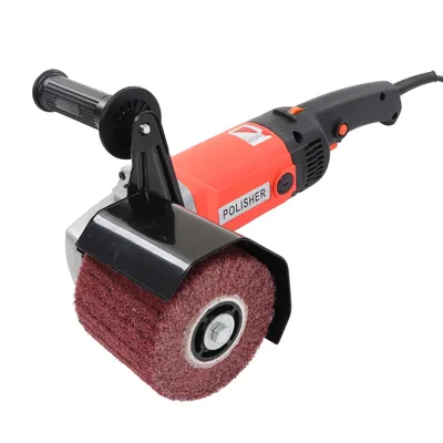 Burnishing Polishing Machine 1400W 6 Gear Dual Handle Handheld Electric Sander Polisher with 3