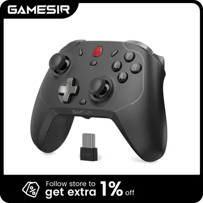 GameSir T4 Cyclone Pro Wireless Switch Controller Bluetooth Gamepad with Hall Effect for Nintendo