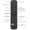 Hinsense Universal Remote Control Compatied for All Hinsense LCD 3D LED TVs Models LCD LED 3D HDTV