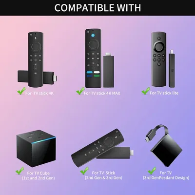 Different L5B83G Voice Remote Control (3rd Gen) Ideal for AMZ TV Stick (2nd, 3rd, Lite, 4K) & Fire